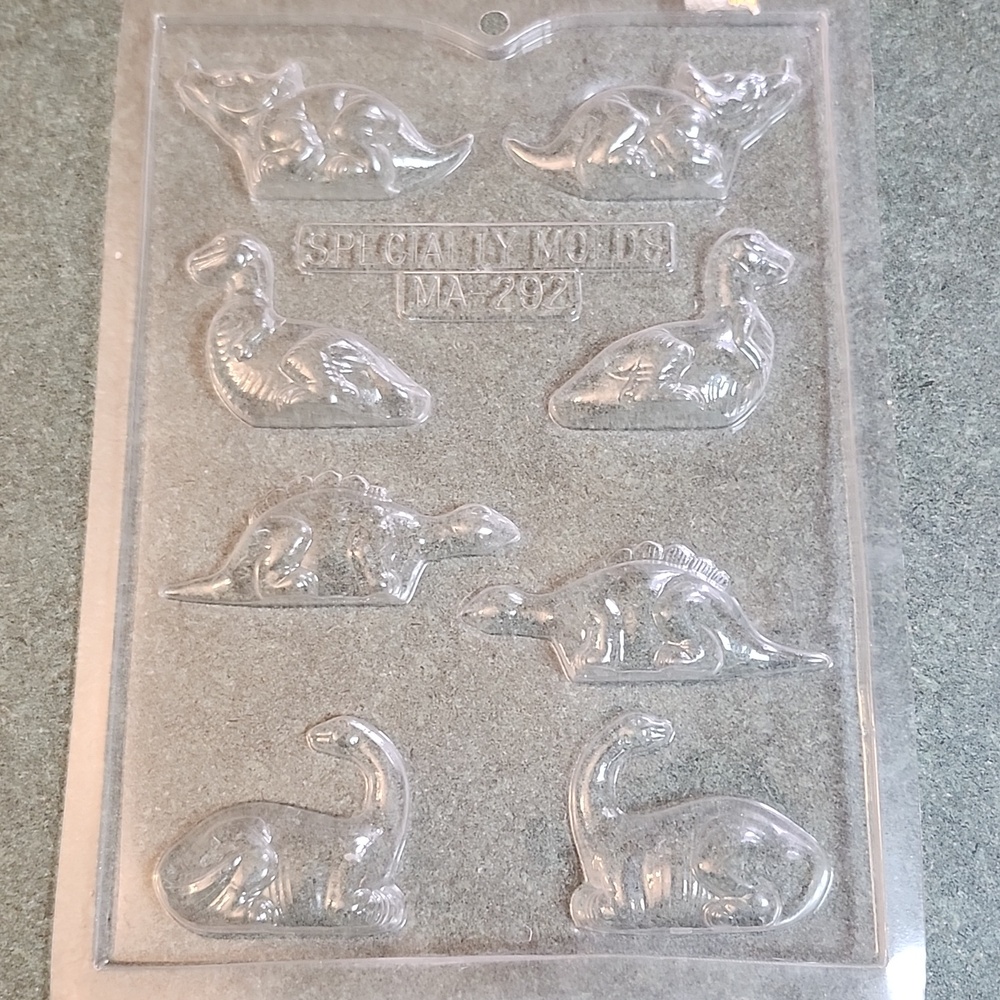 Dinosaur Chocolate Or Candy Mold Plastic